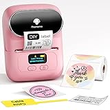 Phomemo M110 Label Makers, Portable Printer for Small Business, Sticker Maker Machine for Barcode, Mailing, Address, Labeling, Name, Logo, Wireless Thermal Label Printer Compatible with Phones&PC