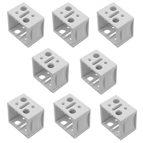 GWYAN 8 Pcs Blinds Brackets White Window Blinds Headrail...