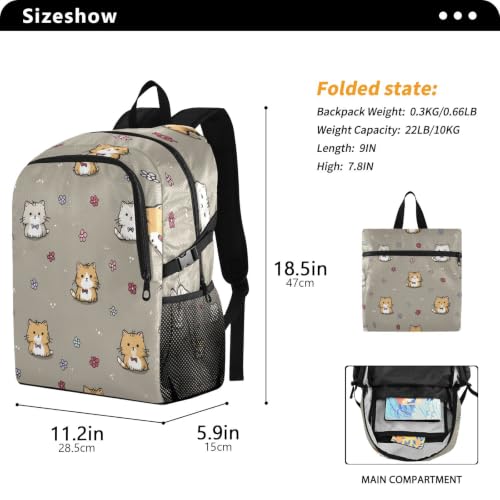 Sac à dos pliable hamster imperméable et compact pour rando - 3