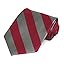 Crimson Red and Medium Gray