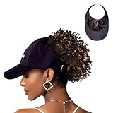 Red by Kiss Satin-Lined Backless Baseball Cap, Comfortable Fit Adjustable Hat for Ponytail Designs Fashion (Be Bold Be You)