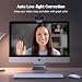 UGREEN 4K/30fps Webcam for PC, Full HD Webcam for Laptop, Clear Stereo Audio Microphone, Auto Light Correction, 70° View Web Cam USB Camera for Live Streaming, Video Calling, Conferences