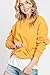 Urban Look Women's Fashion Fleece Sweatshirts (B Mustard, Large)