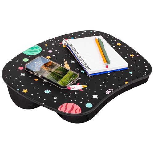 LAPGEAR MyStyle Lap Desk with Cushion, Space Odyssey, 15.6