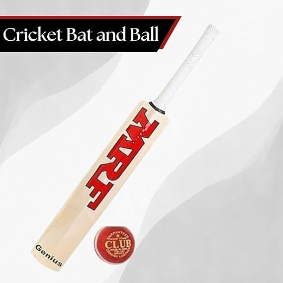 Image of Layan Sports Grand Edition (Genius) VK-18 Virat Kolhi Complete Cricket Kit (Size 4 (Ideal for 8-12 Year))
