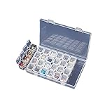  lzn 28 Abnehmbar Perlen Box, Perlenbox Sortierbox Sortierkasten, Plastik Aufbewahrungsbox, Schmuckschatulle Werkzeugcontainer