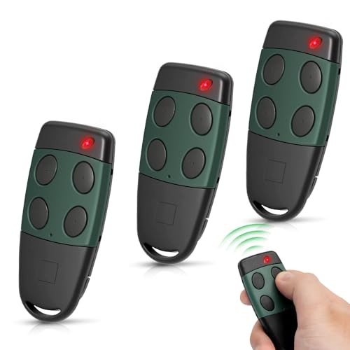 3PCS Télécommande Replacement pour Cardin S449, 433.92 MHz 4 Canaux, Télécommande Ouverture...