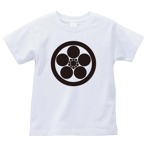 Amazon.co.jp: 家紋シリーズ Tシャツ 丸に梅鉢（まるにうめばち） L