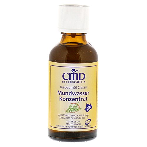 Preisvergleich Produktbild CMD Naturkosmetik Teebaumöl Mundwasser, 50ml