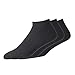 FootJoy ComfortSof Men's Sport Socks (3 Pair) Black 7-12