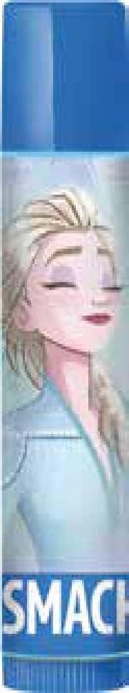 Lip Smacker Disney’s Frozen Collection, lippenbalsem voor kinderen geïnspireerd op Elsa, noordelijke blauwe frambozensmaak, enkele balsem