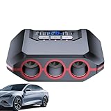 USB C KFZ-Adapter, Handy-Ladegerät für Auto | 3-Fach Telefon-Ladegerät-Adapter Splitter,120W KFZ...
