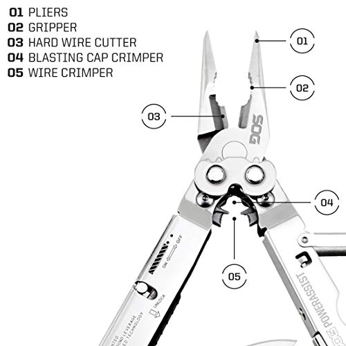 SOG PowerAssist Multi-Tool (S66N-CP)