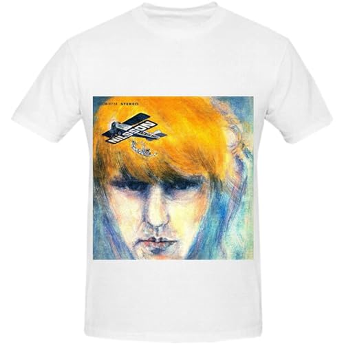 Photo de Aerial Ballet Harry Nilsson Soundtrack Mens O Neck Cool Tee Shirts T-Shirt White XL