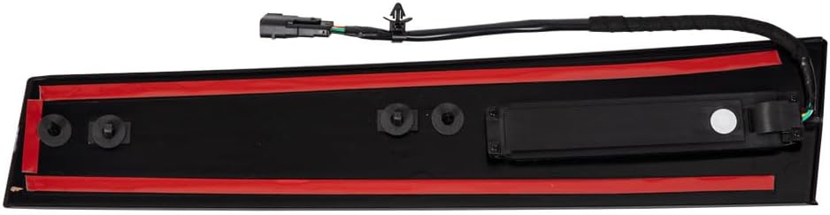 HY-SPEED B Pillar Molding Trim with Door Entry Keypad Driver Side Compatible with 2011-2019 Explorer Door Pillar Applique Replaces DB5Z-7820555-AC