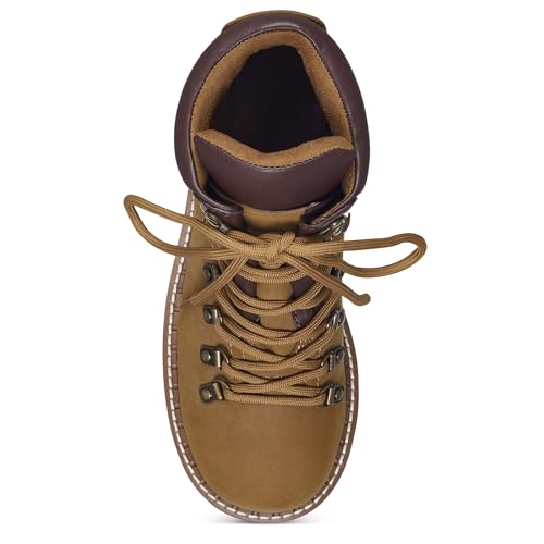 Aerosoles Sky Oxford para meninas, Nobuck castanho-acinzentado, 17
