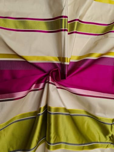 Taffetas de soie infroissable à rayures satinées pour éviter les plis sur vos robes SNSTAFS2