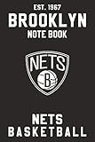 Brooklyn Nets : Brooklyn Nets Notebook & Journal - NBA Fan Essential : NBA Basketball Sport Notebook - Journal - Diary: Brooklyn Nets Fan Appreciation - 110 pages | Size: 6 x 9 Inch