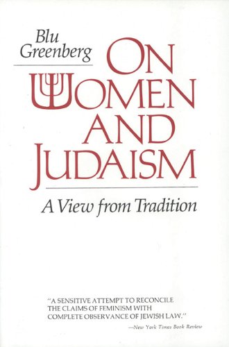 On Women and Judaism: A View From Tradition