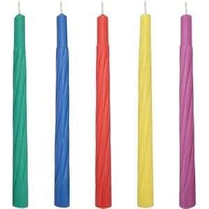 The Dreidel Company Jerusalem Hanukkah Candles Menorah Candles Chanukah Candles 44 for All 8 Nights of Chanukah (Single) The Dreidel Company Jerusalem Hanukkah Candles Menorah Candles Chanukah Candles 44 for All 8 Nights of Chanukah Single