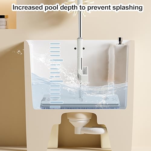 Cerámica multiusos para piscina y baño beige 35x29x40cm miniatura 3