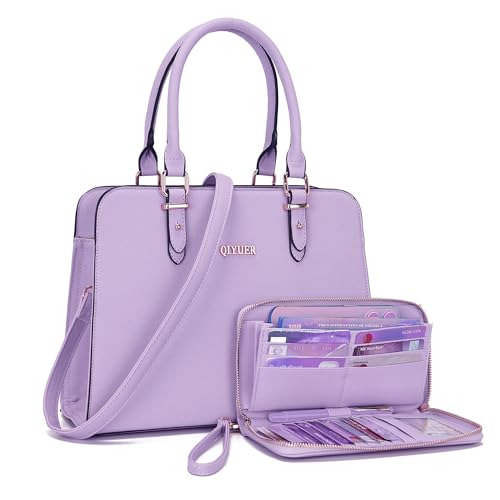 Set de bolso Satchel y billetera para mujer miniatura 1
