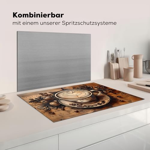 KitchenYeah© Herdabdeckplatte Einteilig Küche Herdabdeckung Induktionsfeld – Ansicht 7