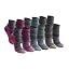 Black Fashion Assorted (12 Pairs)