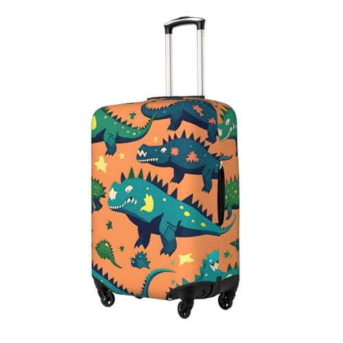 Dinosaur Print Luggage Suitcase Cover Protector Luggage Washable Covers With Concealed Zipper2