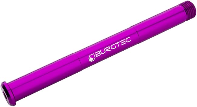 Burgtec RockShox Boost Bicycle Fork Axle - 15x110mm - Purple Rain - 9434