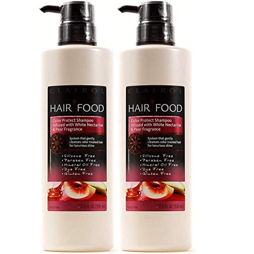 Hair Food Color Protect infused with White Nectarine & Pear Fragrance (SHAMPOO 2 PACK)