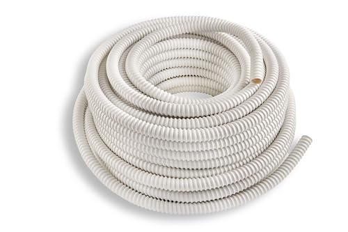 bullet 5 Tubo scarico condensa condizionatore 1-30m Ø 16mm Ø 18mm Ø 20mm Spiralata Flessible Per climatizzatore Tubi di scarico, tubi antigoccia per aria condizionata (Ø 16mm, 2m)