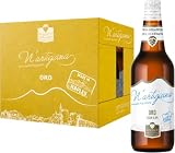 Birra Artigianale N’Artigiana Oro 66cl | Birra Lager Napoletana con Puro Malto d’Orzo a Bassa Fermentazione | 4,8% Vol | Cassa da 12 Bottiglie