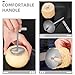 STOBAZA Pear Corer Tool Fruit Core Comfortable Handle Easy to Clean Kitchen Gadget for Effortless of and Pears Non- Design for Seniors