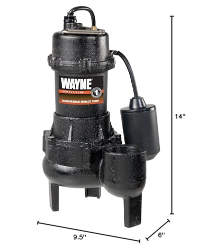 Wayne RPP50 Cast Iron Sewage Pump thumb #6