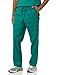Amazon Essentials Men's Elastic Waistband Straight Leg Scrub Pant with Drawstring, Teal Blue, Large