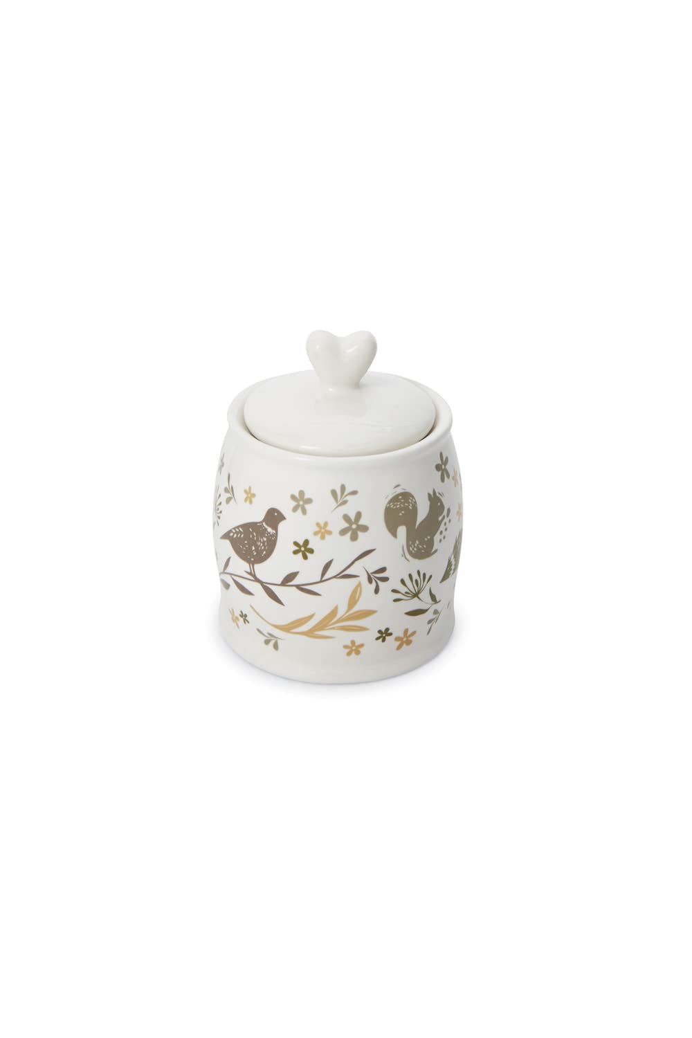 Cooksmart British Designed Sugar Bowl with Lid, Multicolour