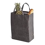 Einfaches, hochfunktionelles Design orientiert an der braunen Papiertüte, Maße: ca. 43x30x18 Zentimeter