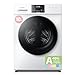 COMFEE' CFP03ED100W-HL Lavadora y Secadora 2 en 1 de Pie, Capacidad 10 kg/7 kg, 60 cm, Cuidado con Vapor, Motor BLDC, Secado Automático, Aprobación Woolmark, Panel Táctil, Color Blanco