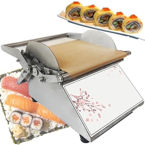 Sushi Making Kit, Runde Sushi Roller Maschine DIY Sushi Roller Edelstahl Ideal für Restaurants und Buffets