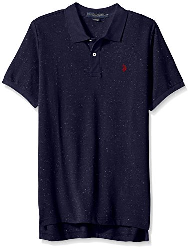 U.S. Polo Assn. Men's Short Sleeve Fleck Pique Shirt