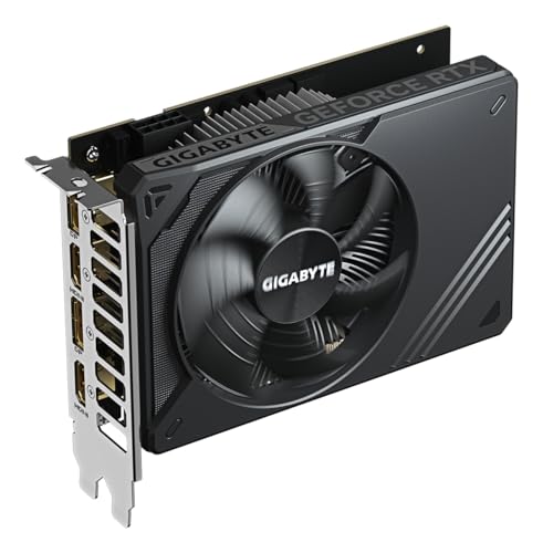 GIGABYTE GeForce RTX 5050 D6 8G Scheda Grafica - 8GB GDDR6, 128bit, PCI-E 5.0, 2572MHz Frequenza core, 2 x DP, 2 x HDMI, NVIDIA DLSS 4, GV-N5050D6-8GD - Scheda video - Immagine 4