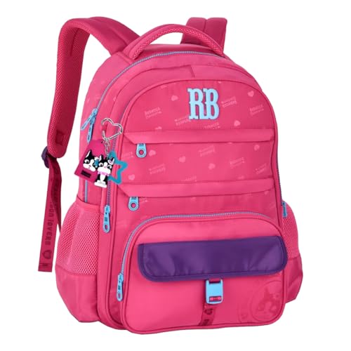 Mochila Escolar Feminina Rebecca bonbon Costa Menina Juvenil (Rosa)