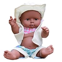 Amazon.co.jp: [エムティーエボコン] 黒人 赤ちゃん 人形 30cm
