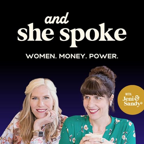 And She Spoke Podcast Por Jennifer Barcelos and Sandy Connery arte de portada