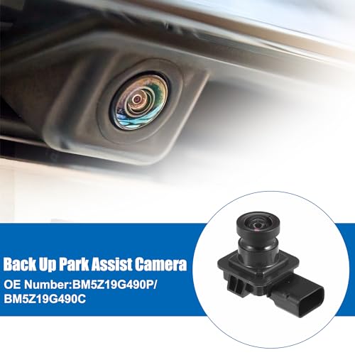 Image of ACROPIX Car Rear View Back Up Camera Wide Angle Park Assist Reverse Camera Fit for Ford Focus 2012 2013 2014 No.BM5Z19G490P /BM5Z19G490C - Pack of 1
