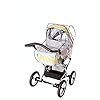 sunnybaby 20095 Universele regenhoes, regenbescherming, Comfort Plus voor kinderwagen, soft-draagtas, contactvenster met…