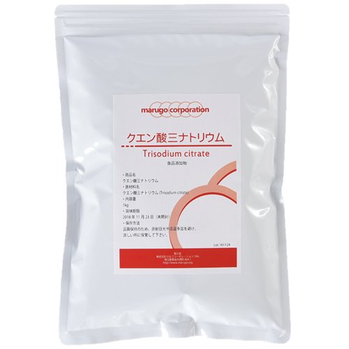 Amazon | クエン酸三ナトリウム 1kg 食品添加物 | marugo（マルゴ