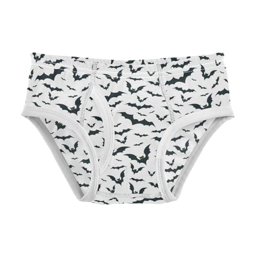 Boys' Exclusive Briefs Toddler Underwear 95% Combed Cotton Boxerbriefs 2T Bat Pattern 37