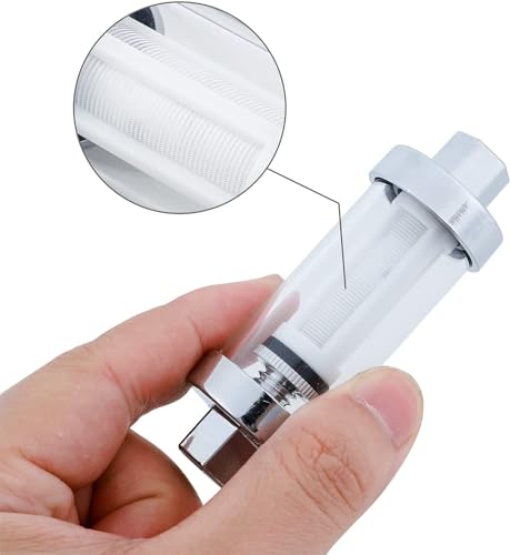 Universal Fuel Pump Filter, CarBole 9748 Universal 3/8" Inlet/Outlet Fuel Filter Clear View - Glass - Thumbnail 6